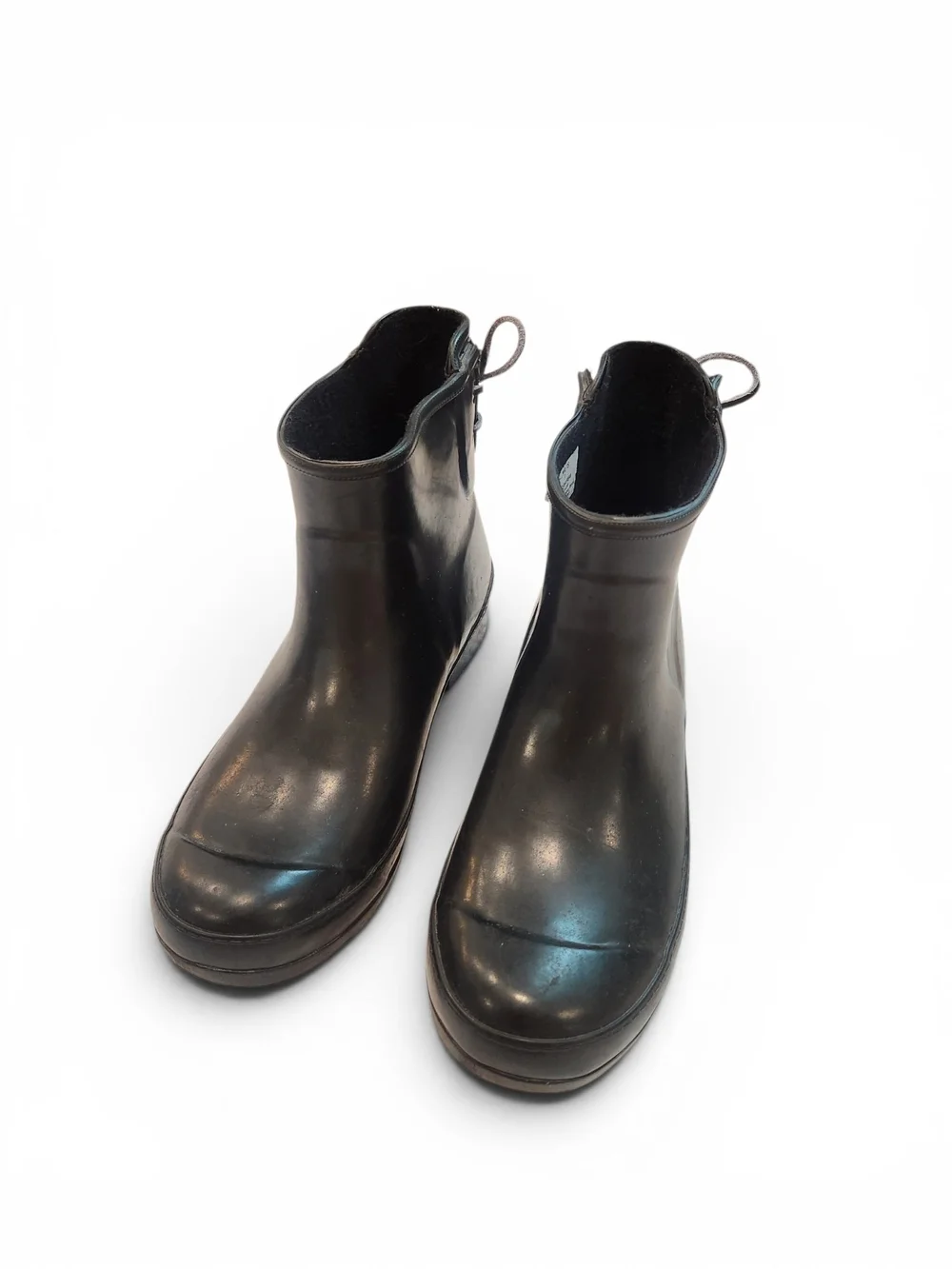 Sperry Black Ankle Rain Boots